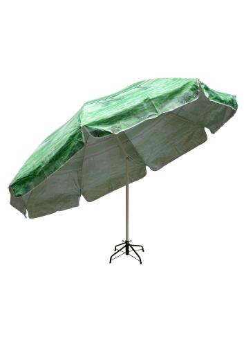 Зонт пляжный фольгированный с наклоном (4 расцветок) 150 см 12 шт/упак М44457 - фото 3