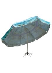 Зонт пляжный фольгированный с наклоном (4 расцветок) 170 см 12 шт/упак М44458 - фото 20